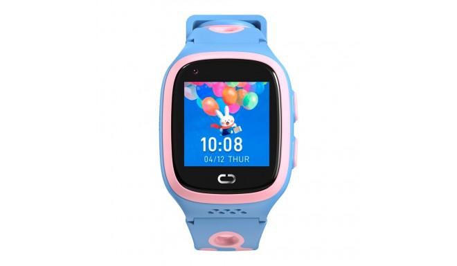 Canyon Kids Watch ZEFIR KW-49 E-SIM 4G GPS WiFi Video Music Games English learning, Pink&Blue