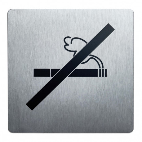 Suitsetamine keelatud - kleebitav infosilt, 90x90mm