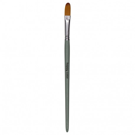 Sünteetiliste harjastega filbert pintsel - eri suuruses