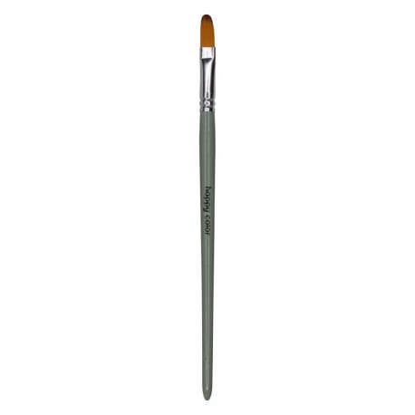 Sünteetiliste harjastega filbert pintsel - eri suuruses