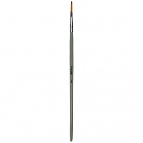 Sünteetiliste harjastega filbert pintsel - eri suuruses