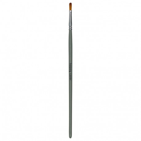 Sünteetiliste harjastega filbert pintsel - eri suuruses