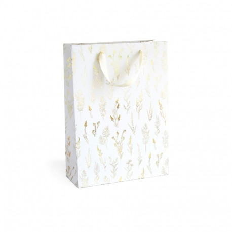 Kinkekott White Gold Meadow L - 33x10x24cm