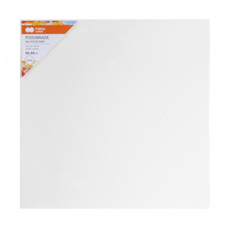 Lõuend puuvill 4mm MDF-plaat 30x30cm VALGE