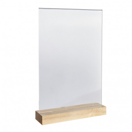 Puidust alusega trükisehoidja A4/A5 - kask