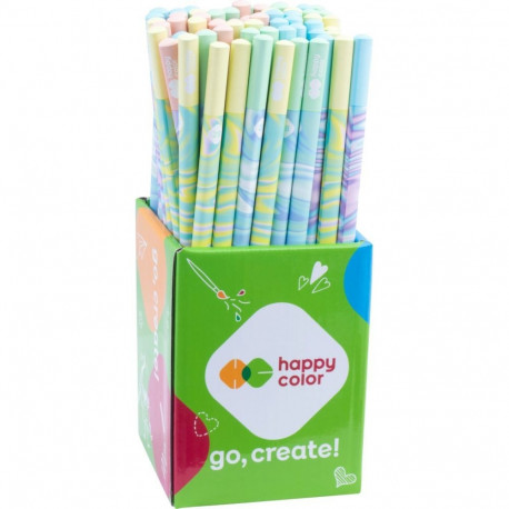 Harilik pliiats Pastel Twist, 2B, kolmekandiline