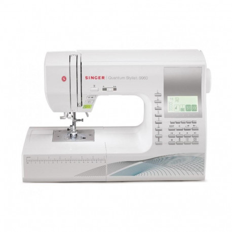 Singer Sewing Machine Quantum Stylist 9960 Number of stitches 600, Number of buttonholes 13, White