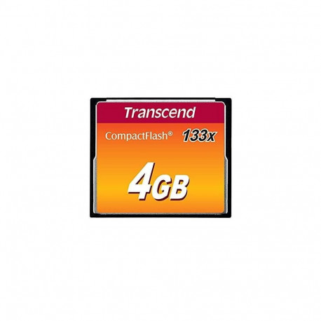 Transcend MEMORY COMPACT FLASH 4GB/SLC TS4GCF133