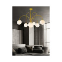 PENDANT LIGHT KAFF 6XE27 GOLD