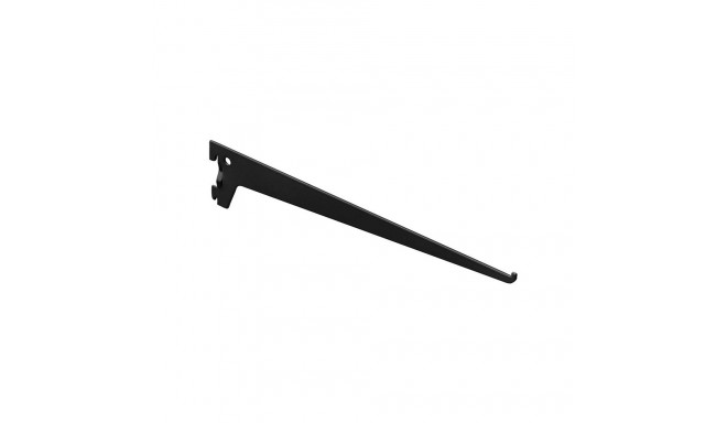 SINGLE BRACKET 200 MM BLACK