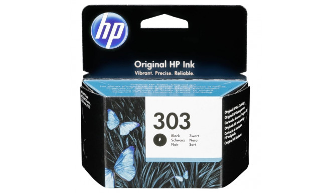 HP T6N02AE tindikassett must nr 303