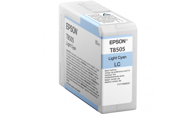 Epson tindikassett hele tsüaan T 850 80 ml T 8505