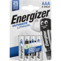 1x4 ENERGIZER Ultimate Lithium Micro AAA LR 03 1,5V 1x4 ENERGIZER Ultimate Lithium Micro AAA LR 03 1,5V