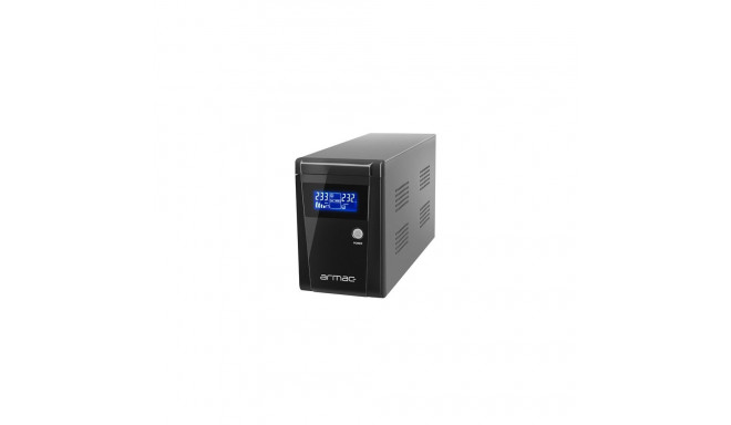 UPS ARMAC OFFICE O/1000F/LCD LINE-INTERACTIVE 1000VA 3X SCHUKO OUTLETS USB-B LCD METAL CASE