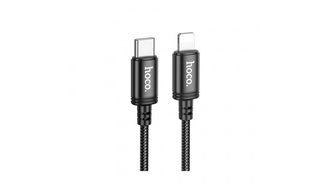 Cable USB C to Lightning Hoco PD 27W 2 m X89 black