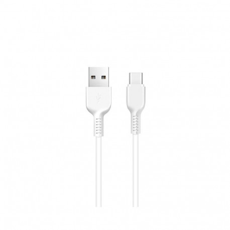 Cable USB A to USB C Hoco 2,4A 2 m X20 white