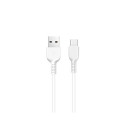Cable USB A to USB C Hoco 2,4A 3 m X20 white