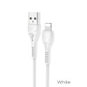 Cable USB A to Lightning Hoco 1 m X37 white
