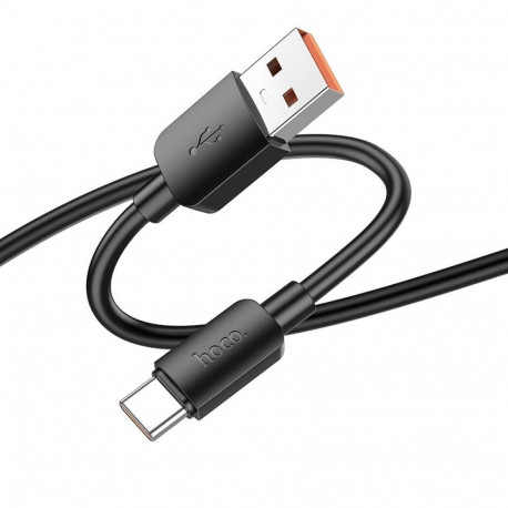 Cable USB A to USB C Hoco PD 6A 100W 1 m X96 black