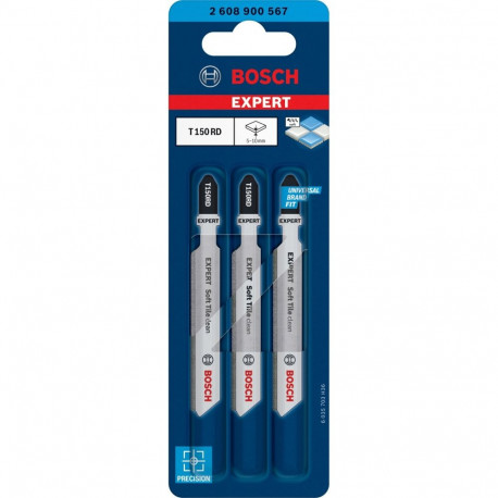 Bosch Expert jigsaw blade T 150 RD 'Soft Tile Clean' (3 pieces)