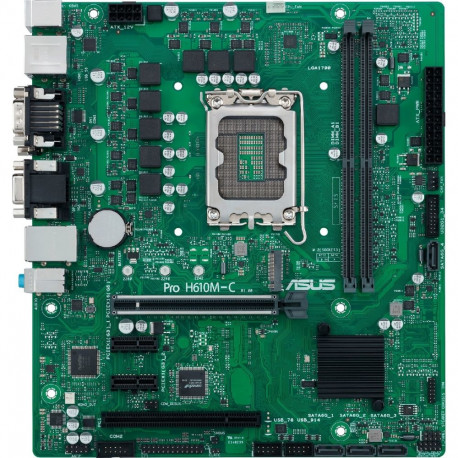 Asus PRO H610M-C-CSM - Socket 1700 - motherboard
