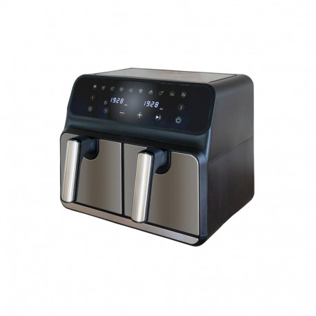 Unold hot air fryer double chamber Twin Zone (black, 1,700 watts)