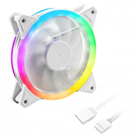 SHARK Blades PWM RGB Fan (weiß, 120 mm)