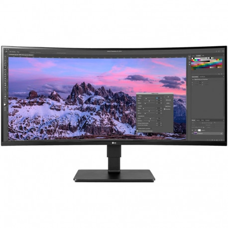 35BN77CP-B (88.9 cm (35 Zoll), schwarz, UWQHD, VA, Curved, HDMI, DisplayPort, USB-C, Free-Sync, 100H