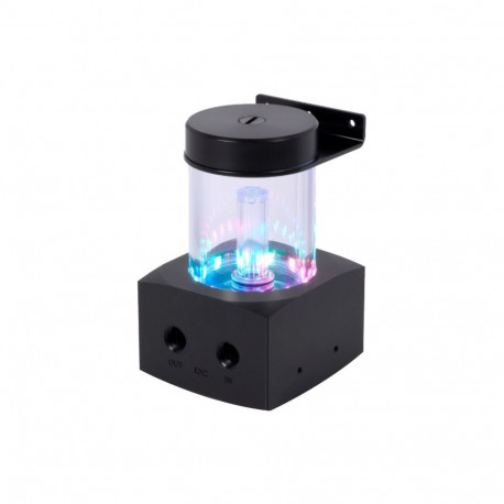 Core 100 Aurora Ausgleichsbehälter D5/VPP Acetal/Acryl (schwarz)
