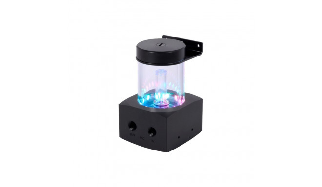 Core 100 Aurora Ausgleichsbehälter D5/VPP Acetal/Acryl (schwarz)