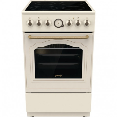 gorenje GECS5B70CLI, stove (cream/gold)