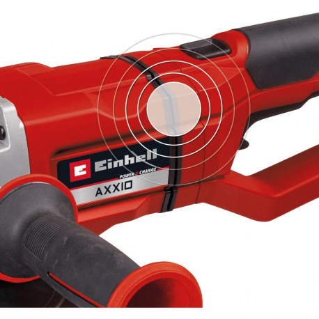 Professional aku-nurklihvija AXXIO 36/230 Q 36V (2x18V) ilma akuta ja laadijata, punane/must