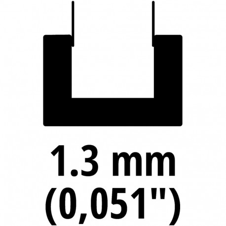asendussaetera 4500363 bensiinimootoriga multifunktsioonitööriista GC-MM 52 I AS jaoks 25cm, 1,3mm