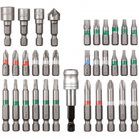 Bit-Satz, 34-teilig (1/4", in S-Box)