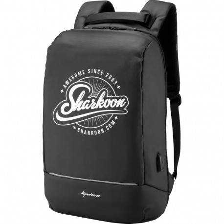 Sharkoon Backpack, backpack (black, 16 liters)