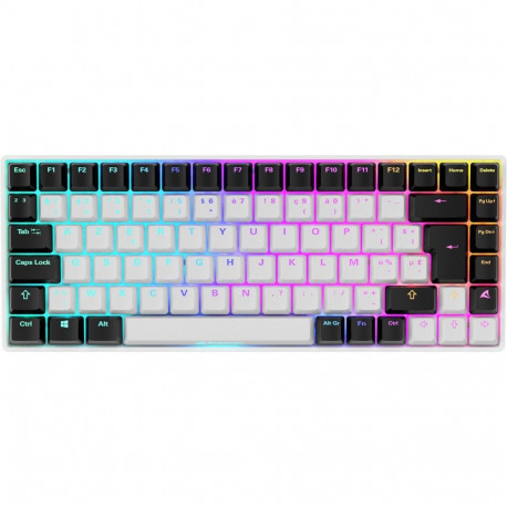 SKILLER klaviatuur SGK50 S3 PT-layout Gateron Yellow, valge