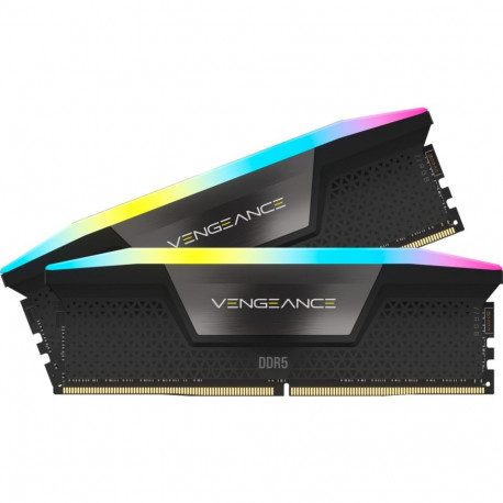 Corsair DDR5 - 64GB -  6000 - CL - 30 (2x 32 GB) dual kit, RAM (black, CMH64GX5M2B6000C30, Vengeance