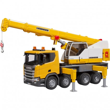 Scania Super 560R Liebherr kraanveok 03571 valgus- ja helimooduliga