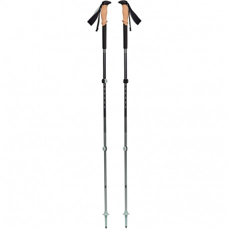 Black Diamond trekking poles Pursuit S/M, fitness device (grey/green, 1 pair, 100-125 cm)