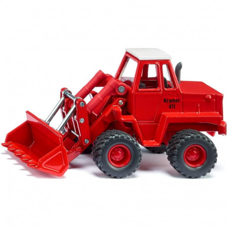 Kramer rataslaadur 411 3563 SUPER, punane