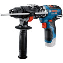 Bosch FlexiClick hammer drill attachment GFA 12-H Professional, drill chuck (black, for cordless scr