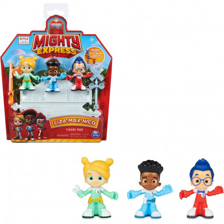 Mighty Express lastefiguurid 3-osaline komplekt