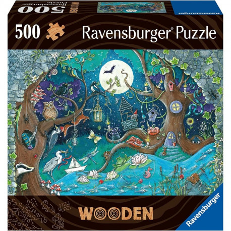Ravensburger Wooden Puzzle Fantasy Forest (505 pieces)
