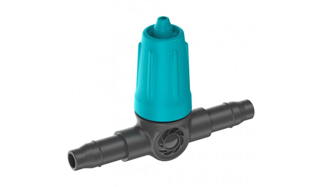 GARDENA Micro-Drip-System Adjustable Series Dripper 0-15 l/h (black/turquoise, 10 pieces, model 2023