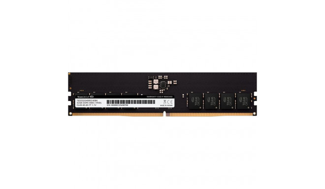 Team Group DDR5 32GB - 4800 - CL - 40 - Single-Kit - DIMM -TED532G4800C4001, Elite), black
