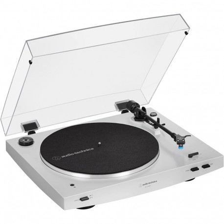 Audio-Technica plaadimängija AT-LP3XBT Bluetooth täisautomaatne, valge