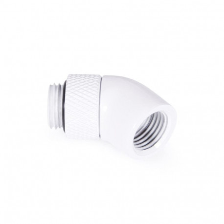 Eiszapfen Winkeladapter 45° drehbar G1/4 AG auf G1/4 IG - White (weiß)