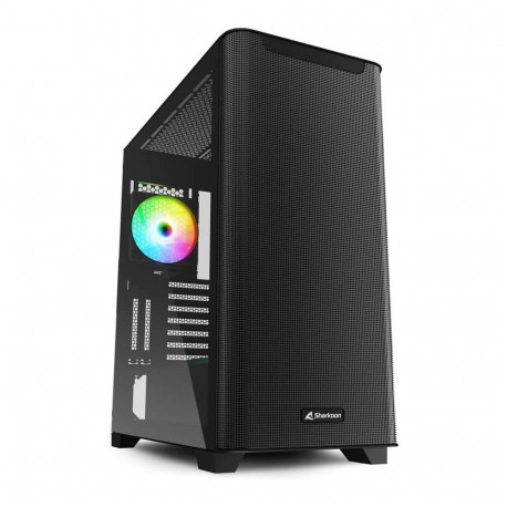 Sharkoon M30 RGB, tower case (black, tempered glass)