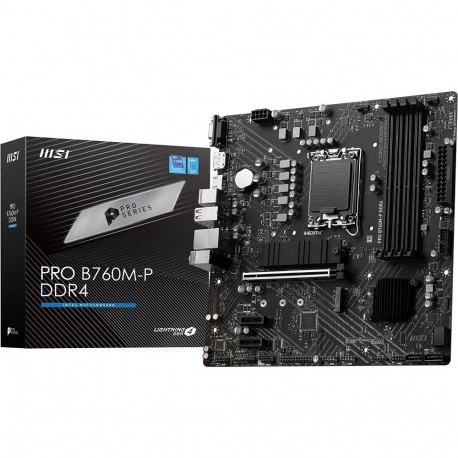 Emaplaat B760M-P DDR4, must