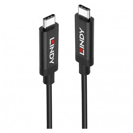 USB 3.2 Gen 2 Aktivkabel, USB-C Stecker > USB-C Stecker (schwarz, 3 Meter, PD, Laden mit bis zu 60 W